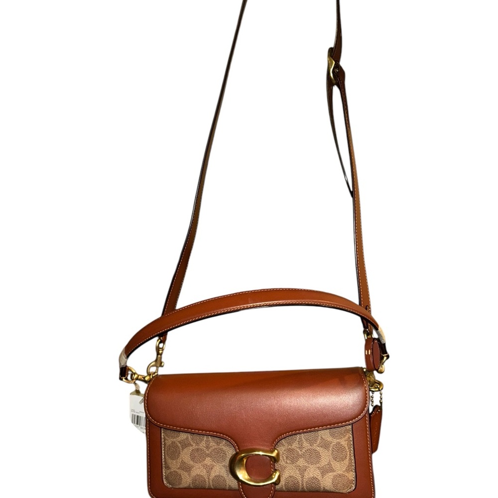 Coach Brown Crossbody Bag with Adjustable Strap